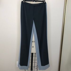 Vintage Emporio Armani Navy Blue Side Stripe Trousers, Small